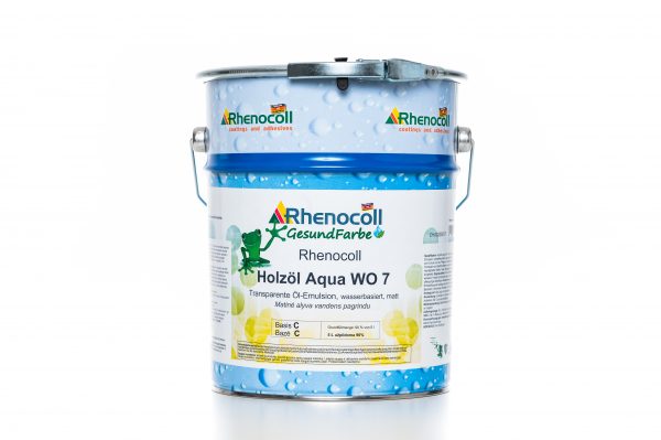 Rhenocoll Holzöl Aqua WO 7 didelė pakuote