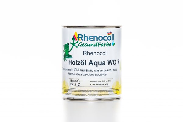 Rhenocoll Holzöl Aqua WO 7 maža pakuotė