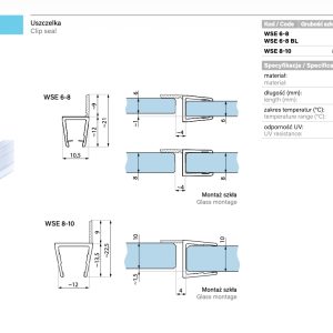 BUDRIO h formos tarpinė su, minkšta kojele L-2,5m, 6-8mm